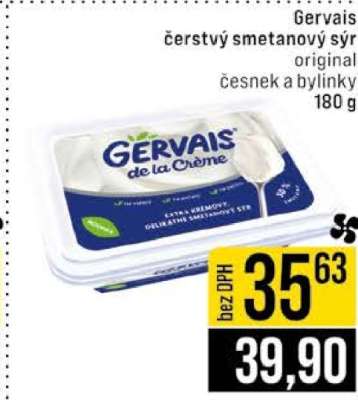 Gervais čerstvý smetanový sýr