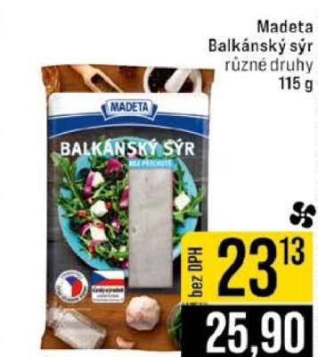 Madeta Balkánský sýr