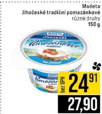 Madeta Jihočeské tradiční pomazánkové