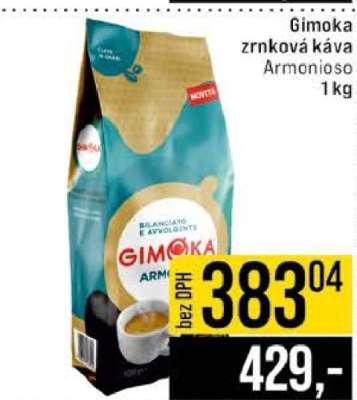 Gimoka zrnková káva Armonioso