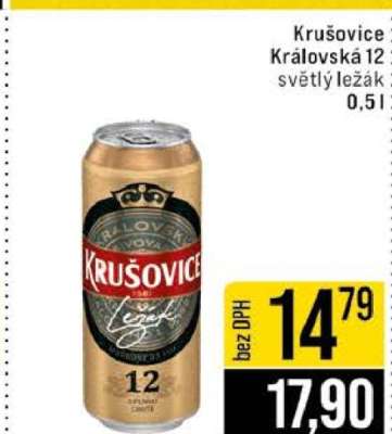 Krušovice Královská 12