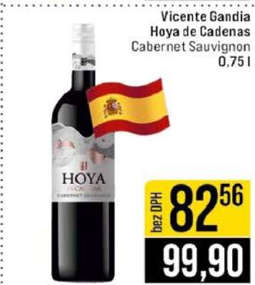 Vicente Gandia Hoya de Cadenas Cabernet Sauvignon