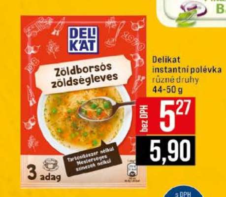 Delikát instantní polévka