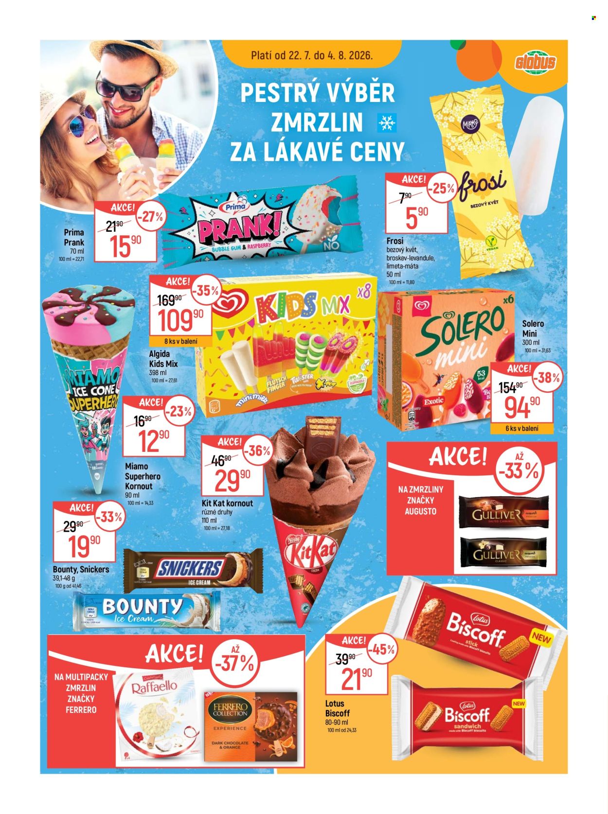 Leták Globus - 22.7.2026 - 28.7.2026. Strana 19