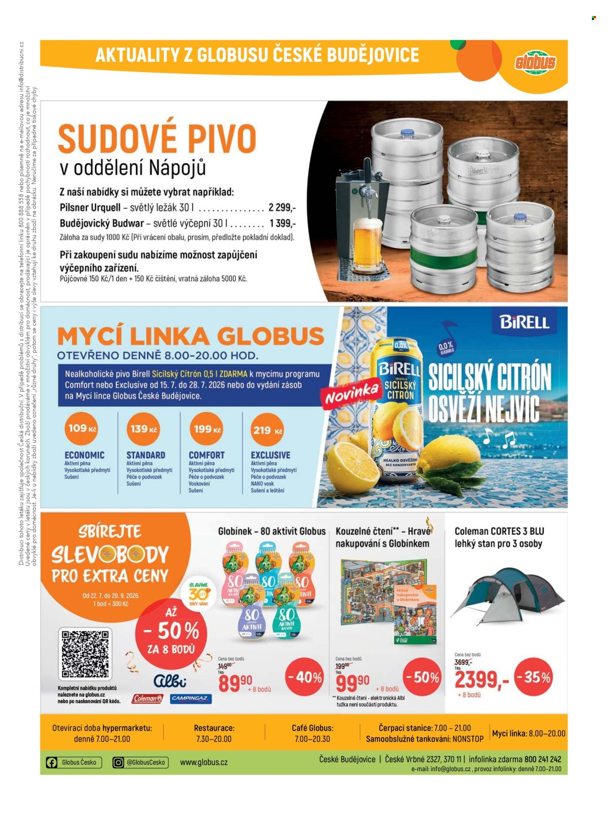 Leták Globus - 22.7.2026 - 28.7.2026. Strana 36