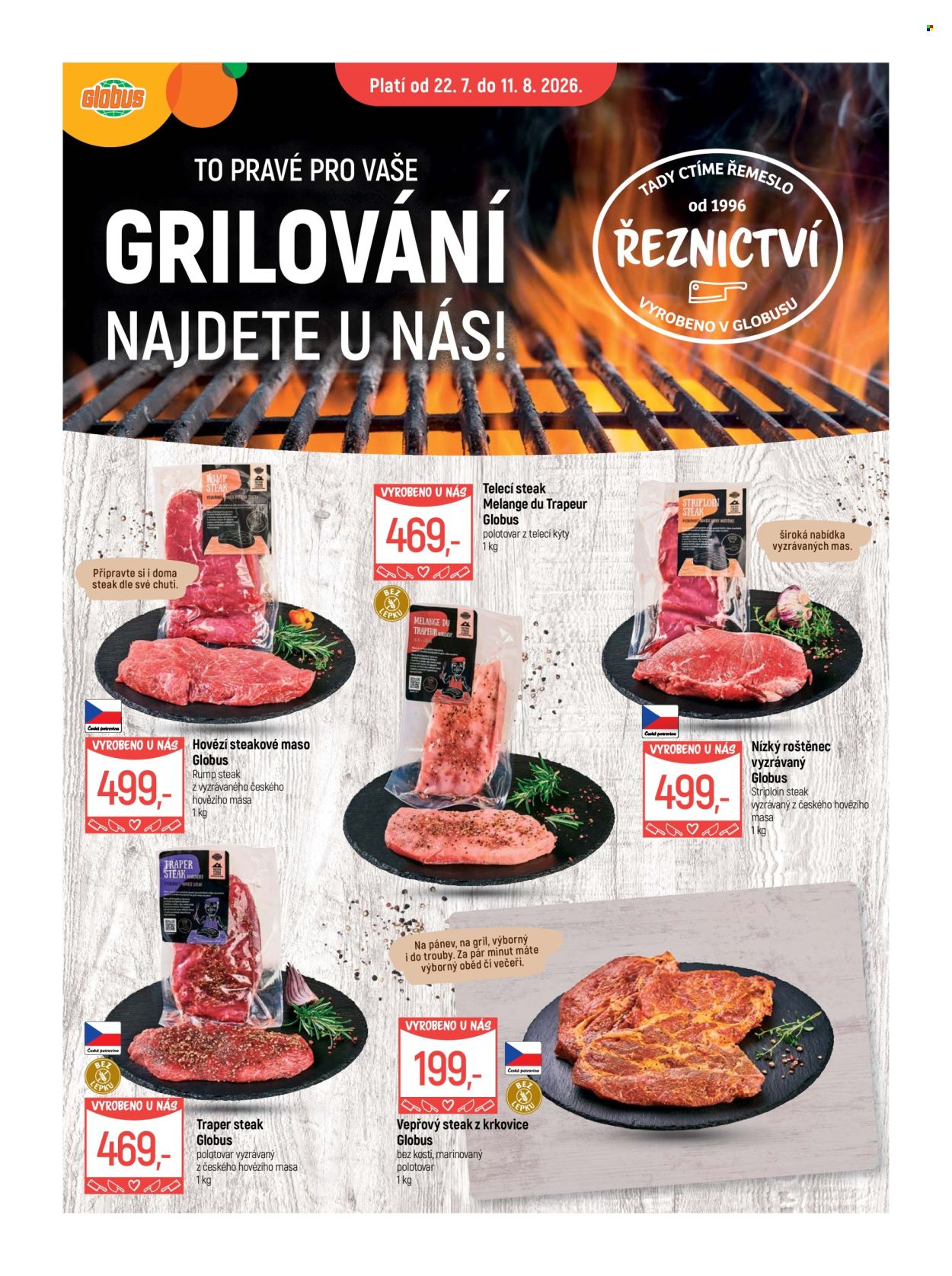 Leták Globus - 22.7.2026 - 28.7.2026. Strana 5