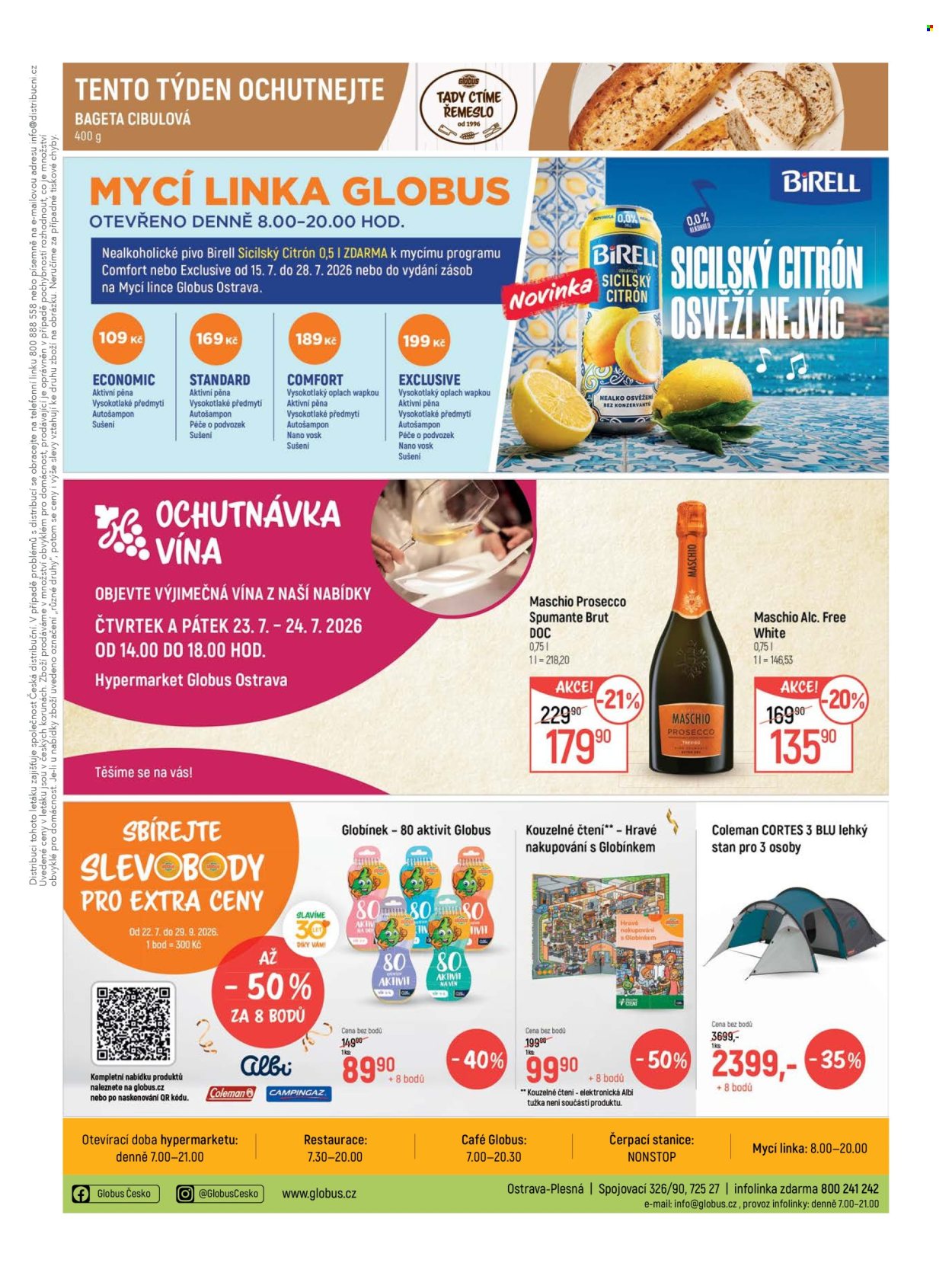 Leták Globus - 22.7.2026 - 28.7.2026. Strana 36