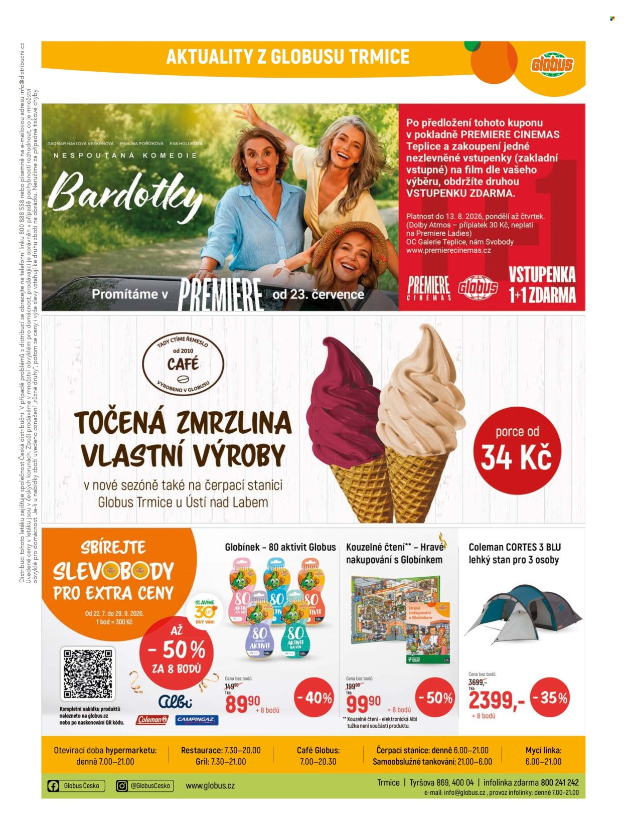 Leták Globus - 22.7.2026 - 28.7.2026. Strana 36