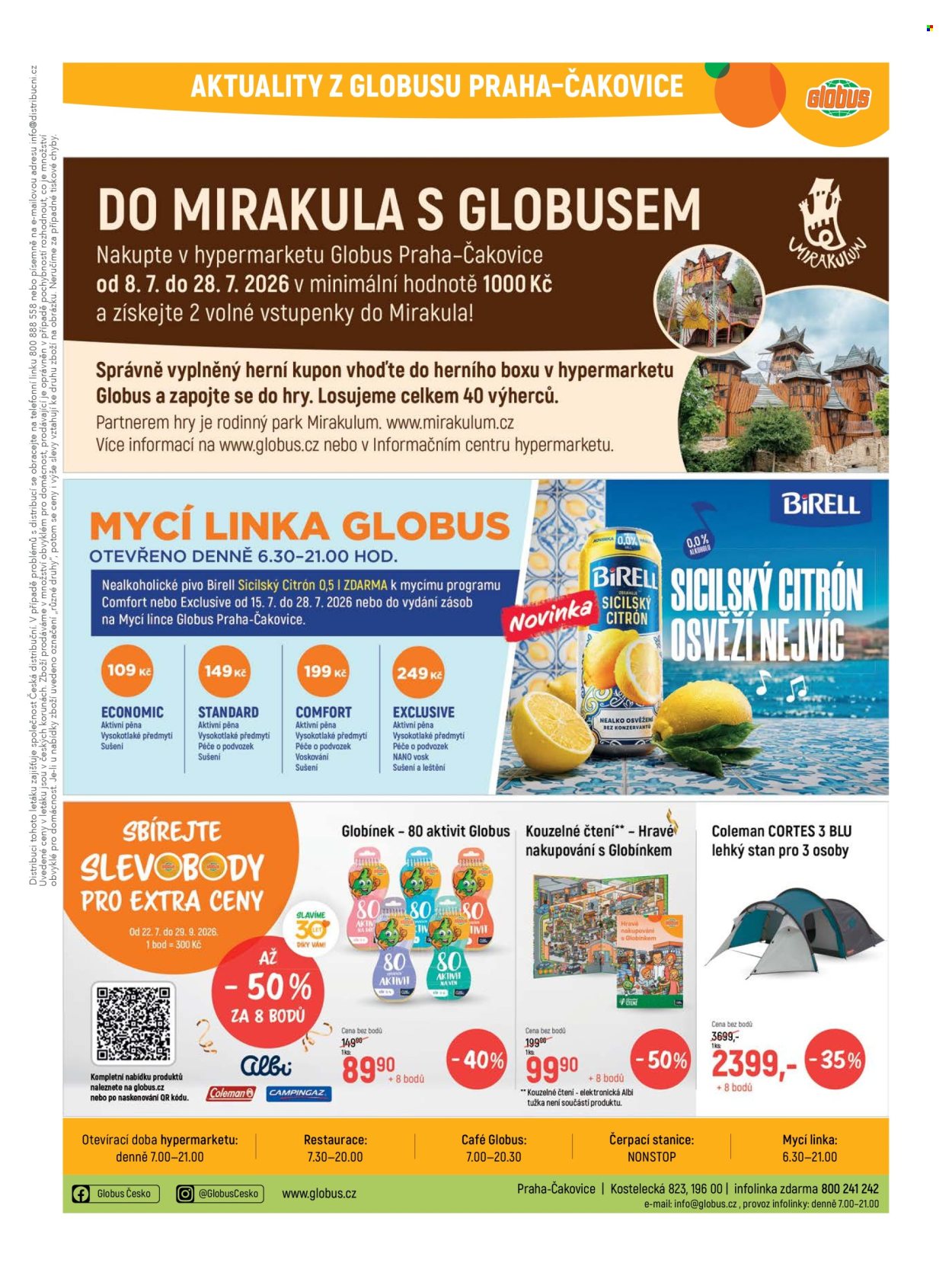 Leták Globus - 22.7.2026 - 28.7.2026. Strana 36