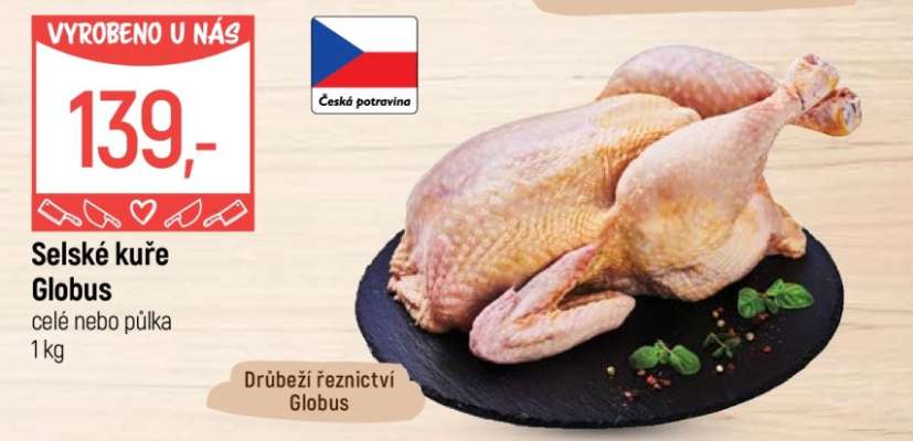 Selské kuře Globus