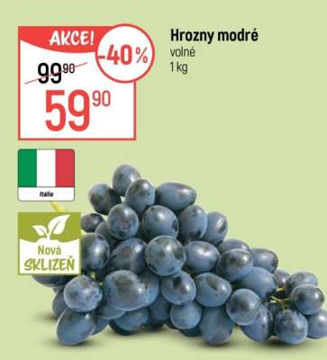 Hrozny modré