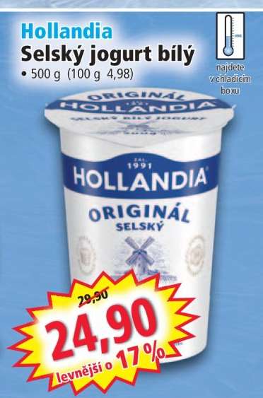 Hollandia Selský jogurt bílý