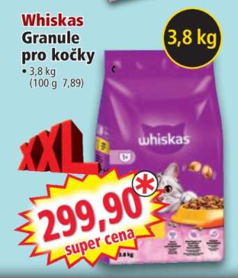 Whiskas Granule pro kočky