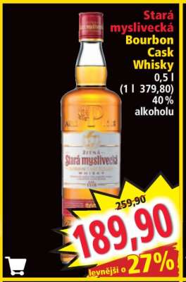 Stará myslivecká Bourbon Cask Whisky