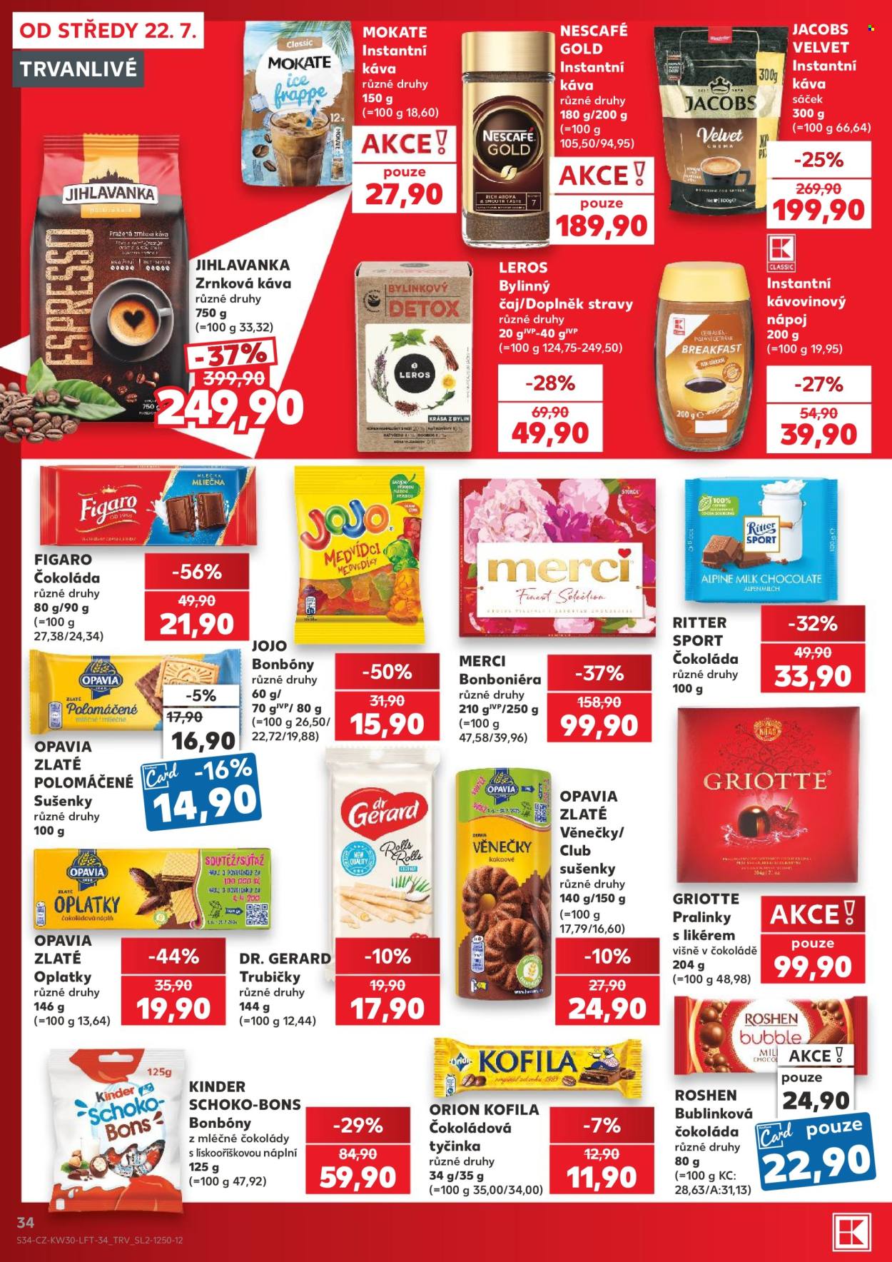 Leták Kaufland - 22.7.2026 - 28.7.2026. Strana 34
