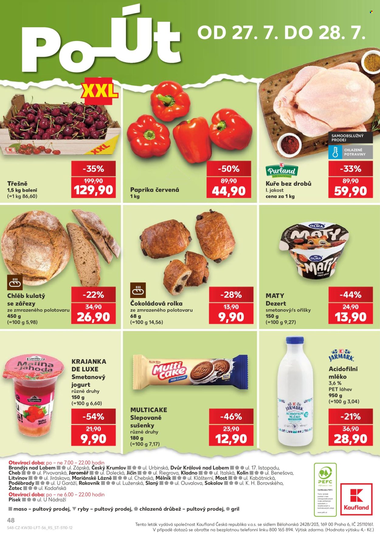 Leták Kaufland - 22.7.2026 - 28.7.2026. Strana 48
