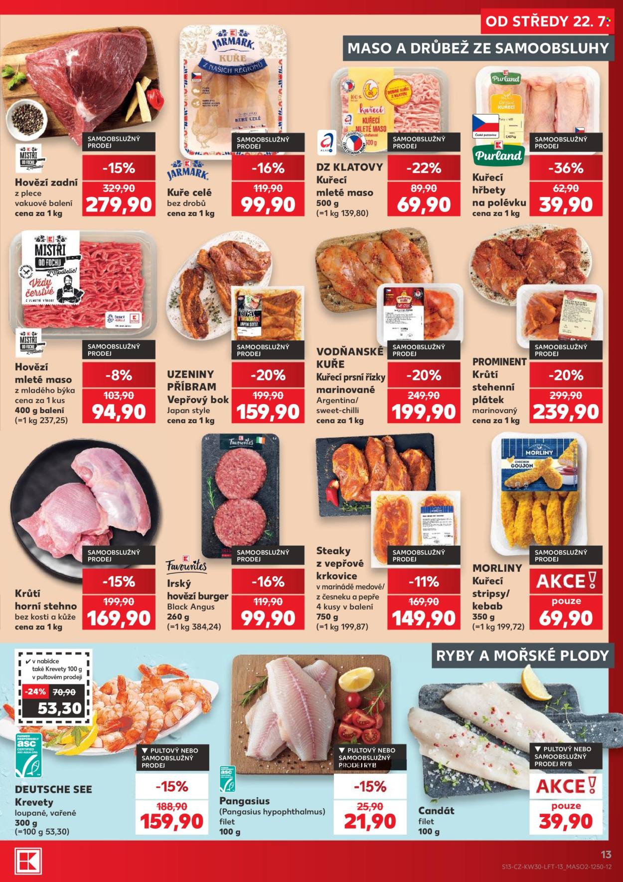 Leták Kaufland - 22.7.2026 - 28.7.2026. Strana 13