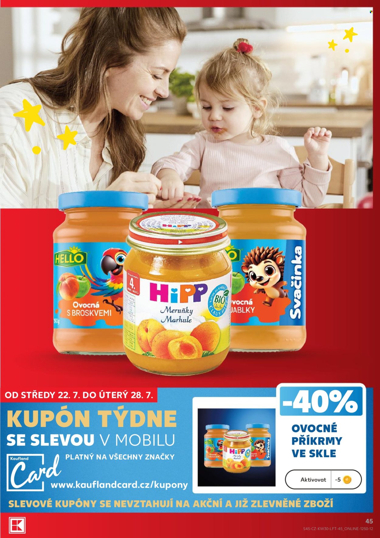 Leták Kaufland - 22.7.2026 - 28.7.2026. Strana 45