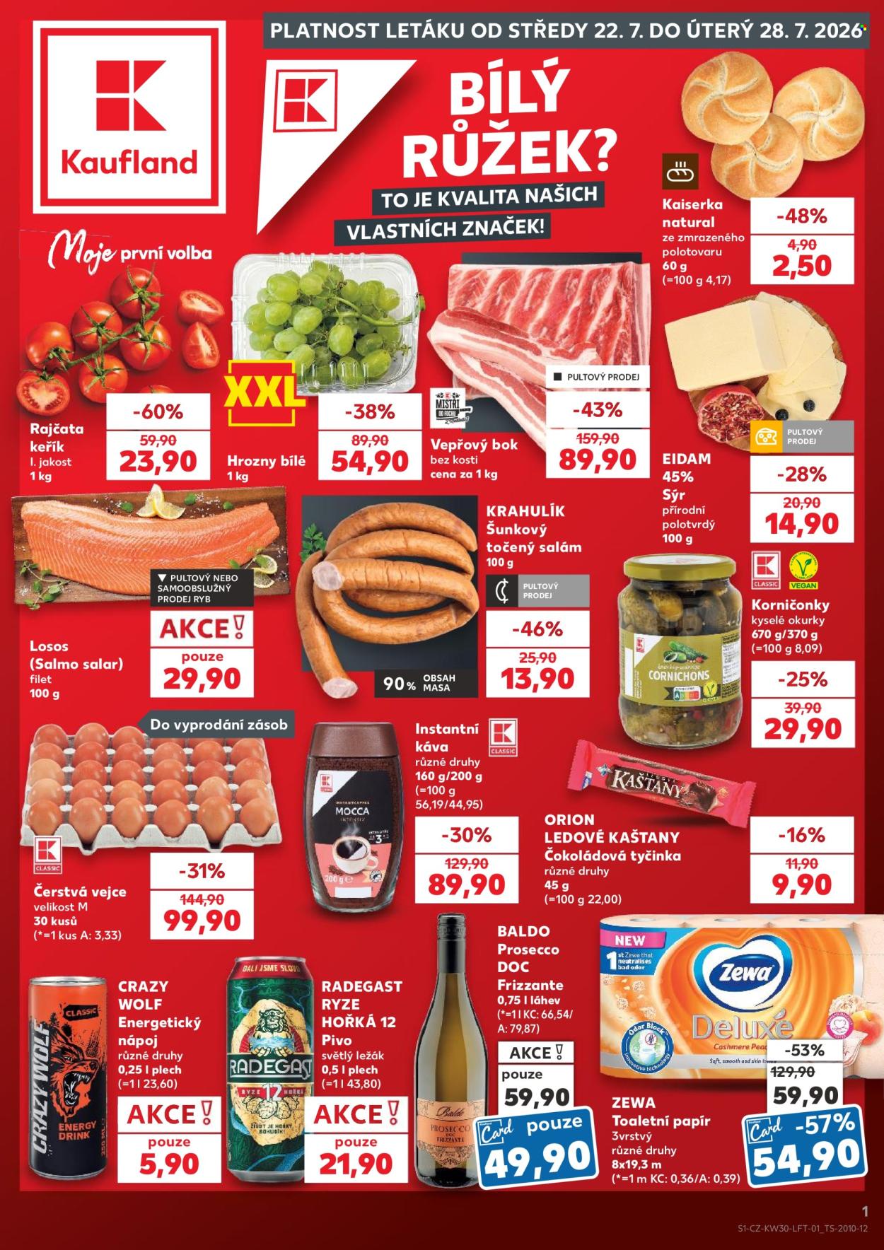 Leták Kaufland - 22.7.2026 - 28.7.2026. Strana 1