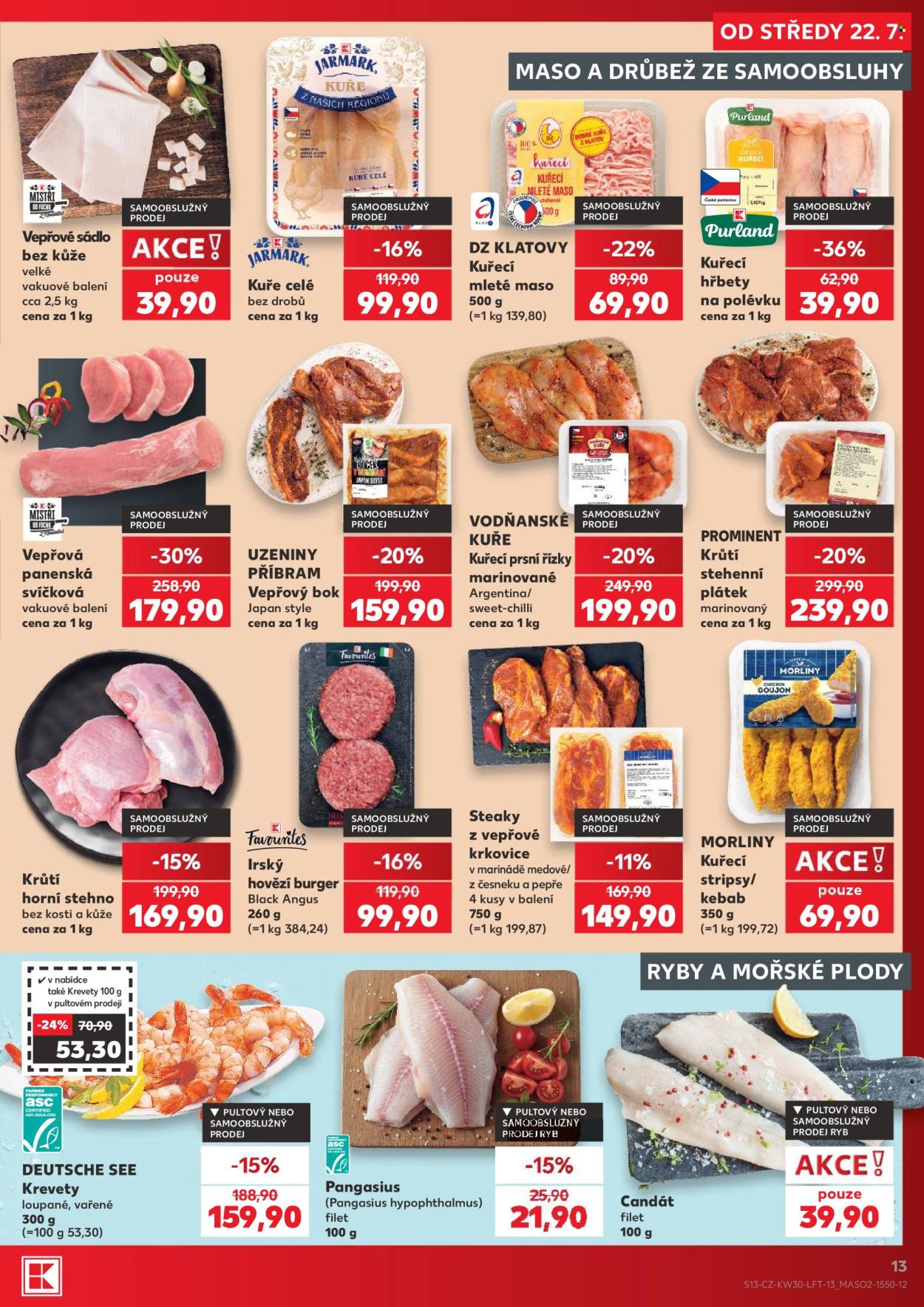 Leták Kaufland - 22.7.2026 - 28.7.2026. Strana 13