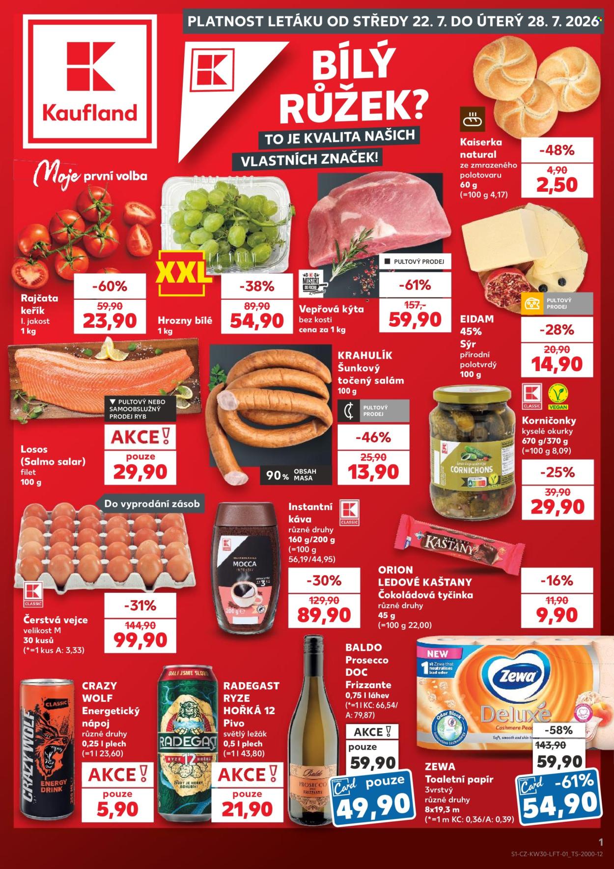 Leták Kaufland - 22.7.2026 - 28.7.2026. Strana 1