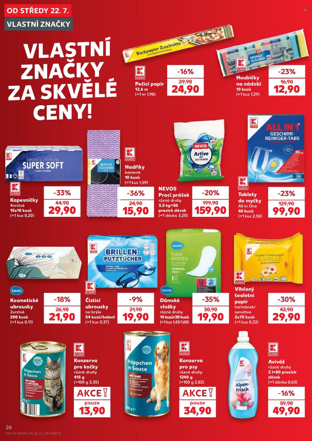 Leták Kaufland - 22.7.2026 - 28.7.2026. Strana 26