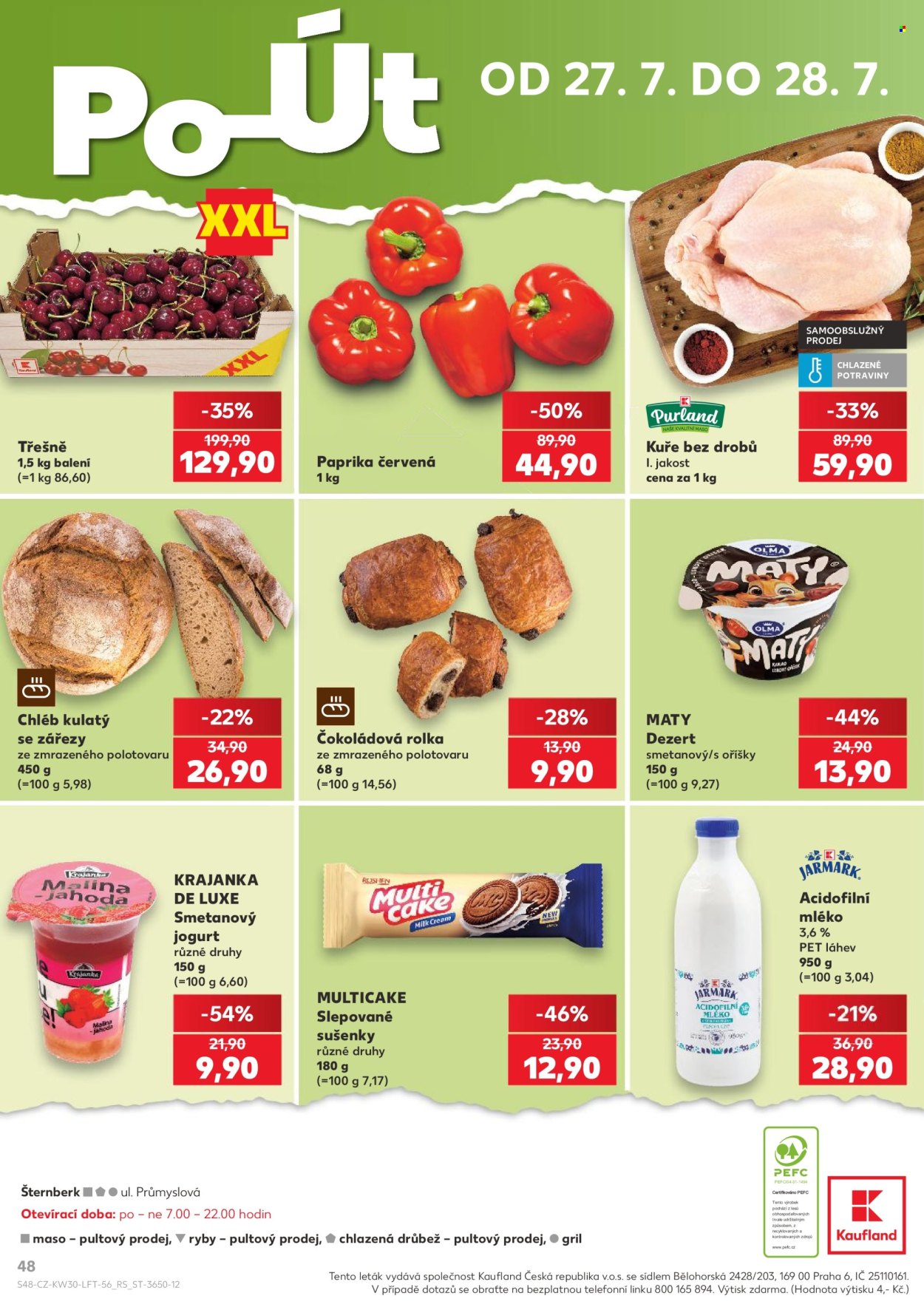 Leták Kaufland - 22.7.2026 - 28.7.2026. Strana 48