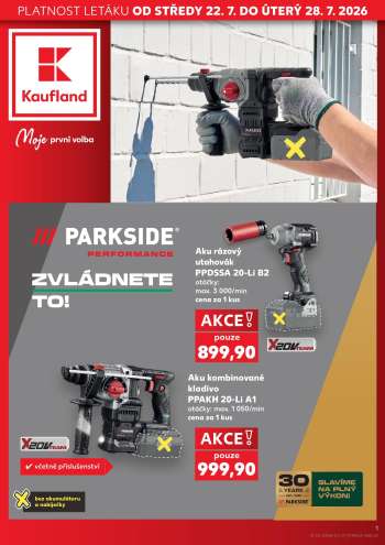 Leták Kaufland - 22.7.2026 - 28.7.2026.