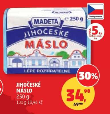 Jihočeské máslo
