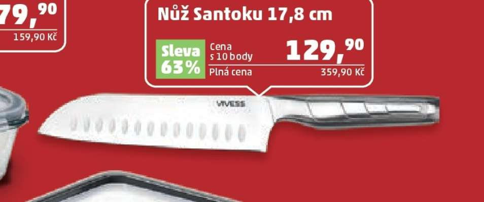 Nůž Santoku 17,8 cm