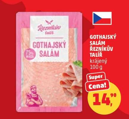 GOTHAJSKÝ SALÁM ŘEZNÍKŮV TALÍŘ
