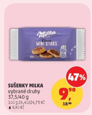 SUŠENKY MILKA