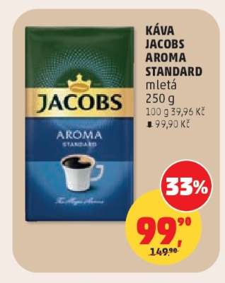 KÁVA JACOBS AROMA STANDARD