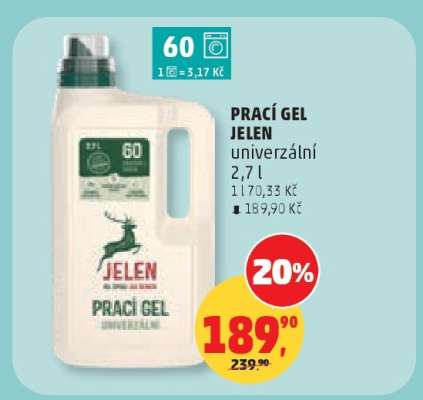PRACÍ GEL JELEN univerzální