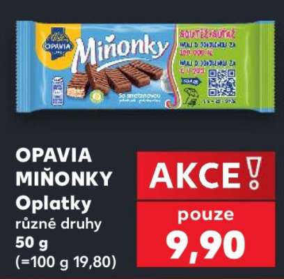 OPAVIA Miňonky Oplatky