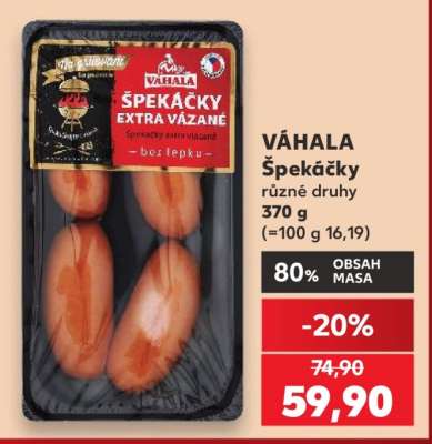 VÁHALA Špekáčky