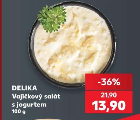 DELIKA Vajíčkový salát s jogurtem