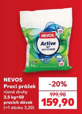 NEVOS Prací prášek