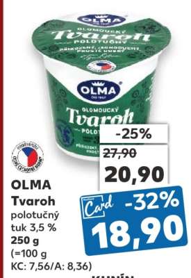 Olma Tvaroh polotučný
