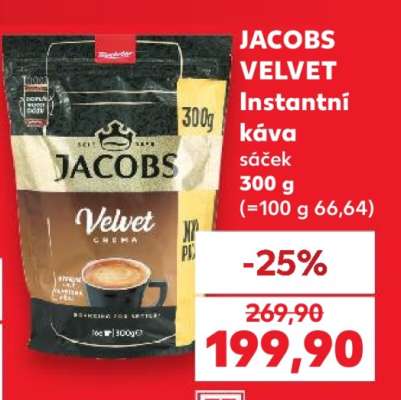 Jacobs Velvet instantní káva