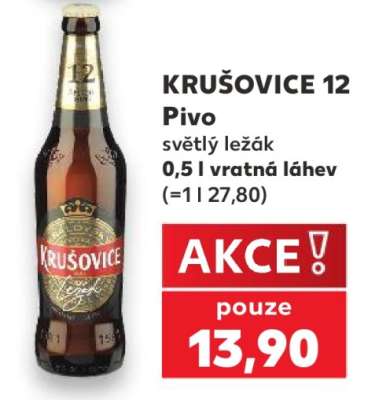 KRUŠOVICE 12 Pivo