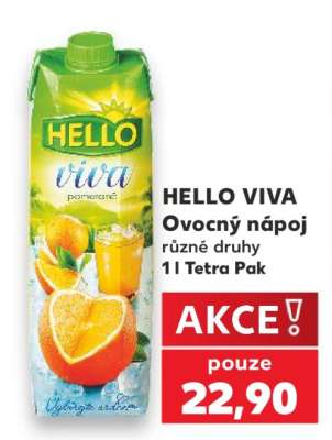 Hello Viva ovocný nápoj