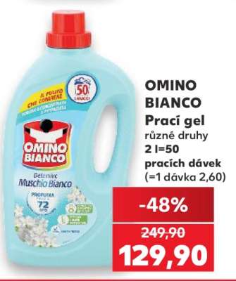 OMINO BIANCO Prací gel