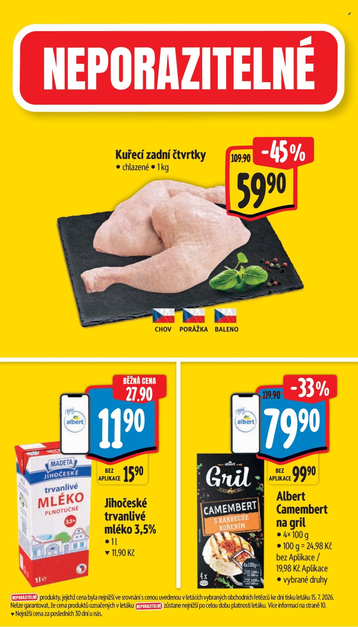 Leták Albert Hypermarket - 22.7.2026 - 28.7.2026. Strana 3