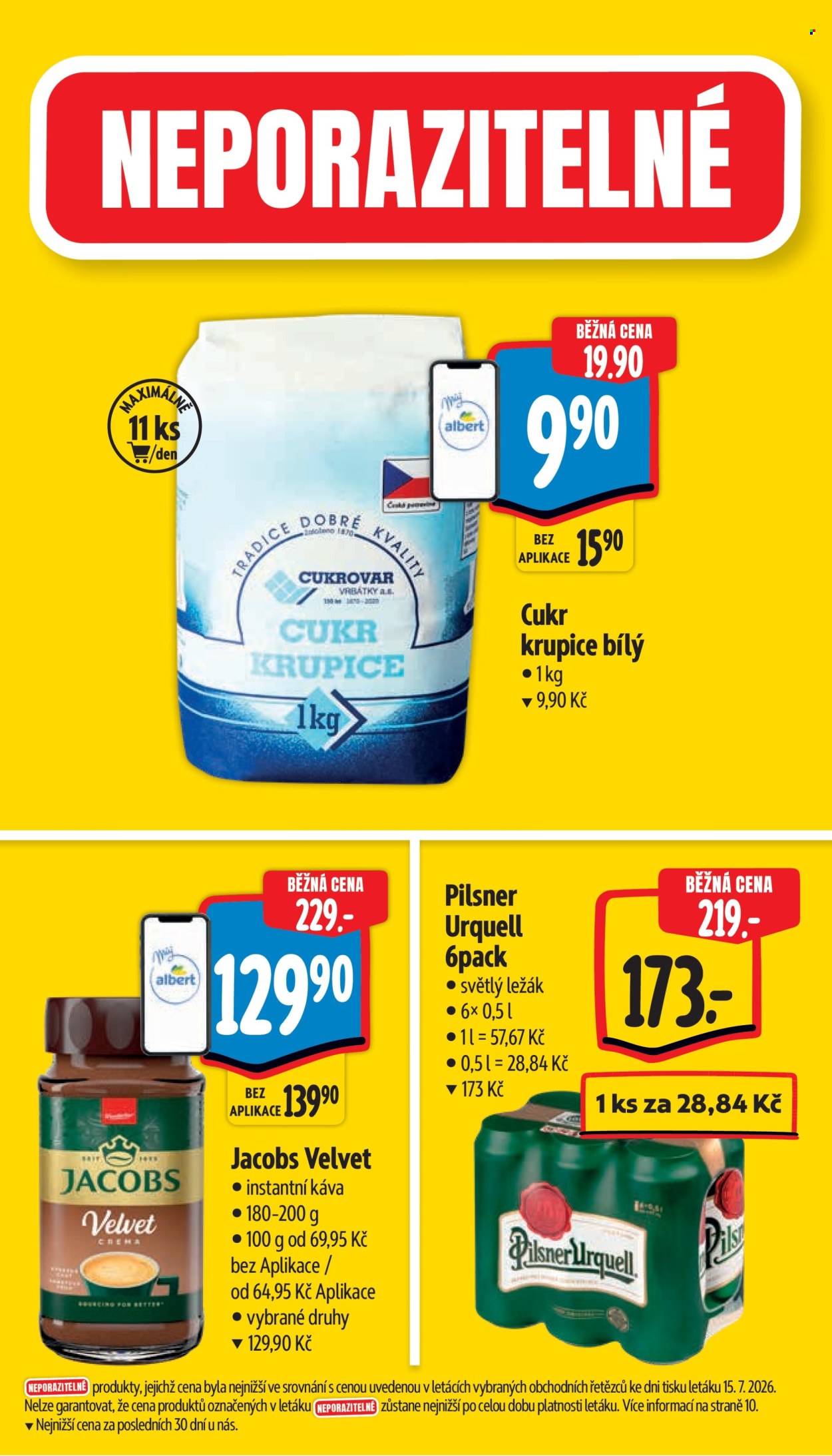 Leták Albert Hypermarket - 22.7.2026 - 28.7.2026. Strana 5