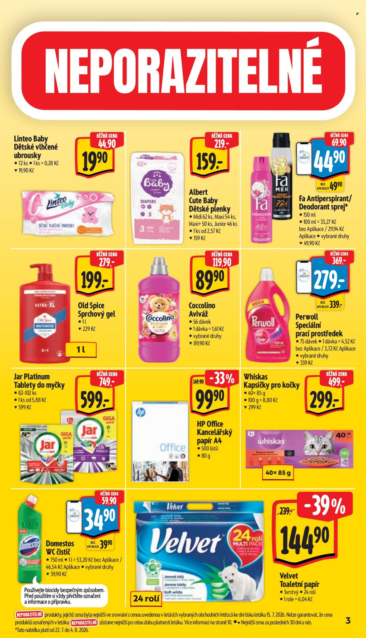 Leták Albert Hypermarket - 22.7.2026 - 28.7.2026. Strana 7
