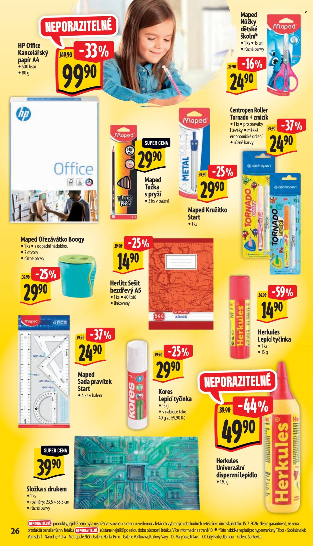 Leták Albert Hypermarket - 22.7.2026 - 28.7.2026. Strana 36