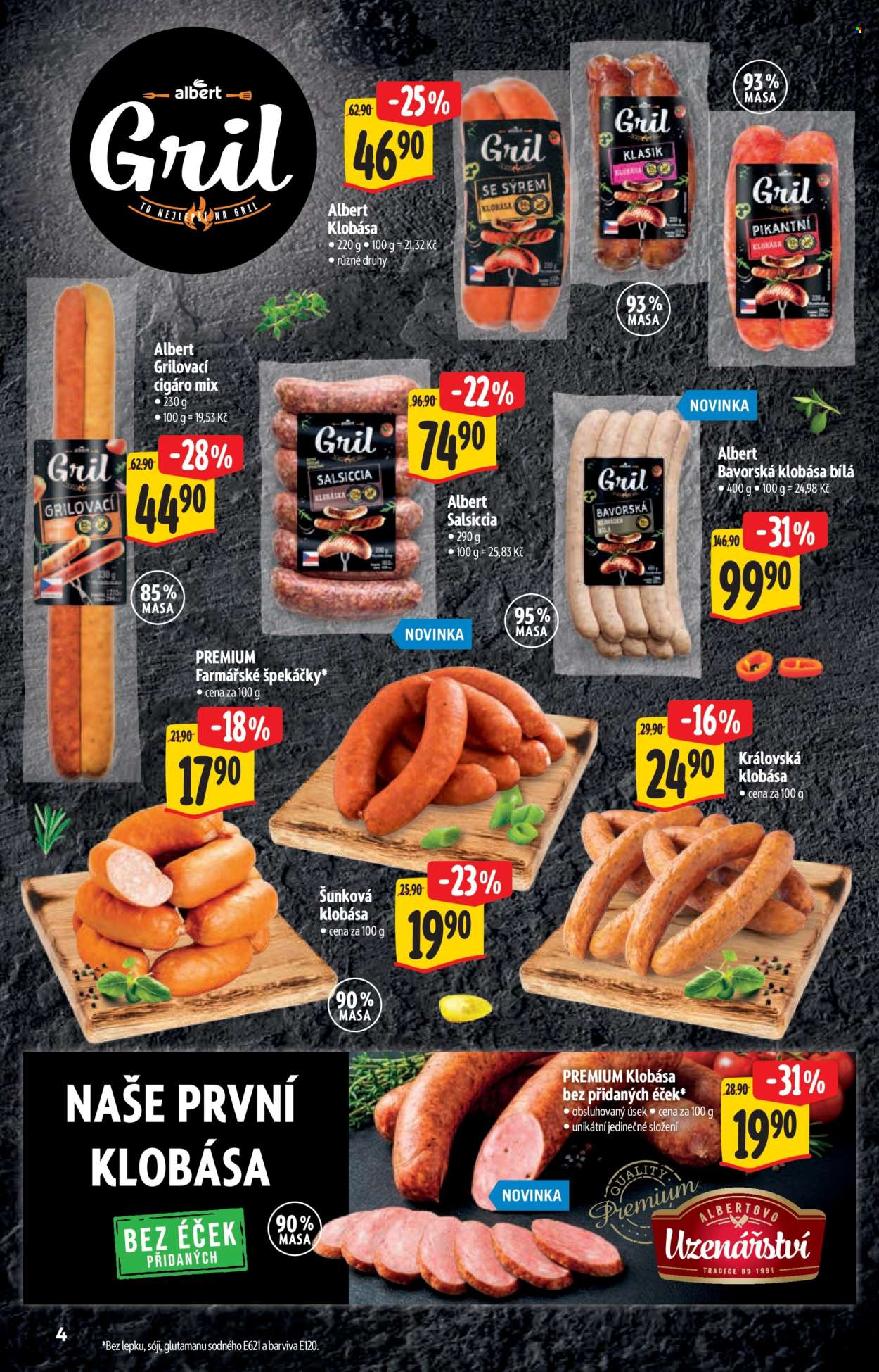 Leták Albert Hypermarket - 22.7.2026 - 4.8.2026. Strana 4