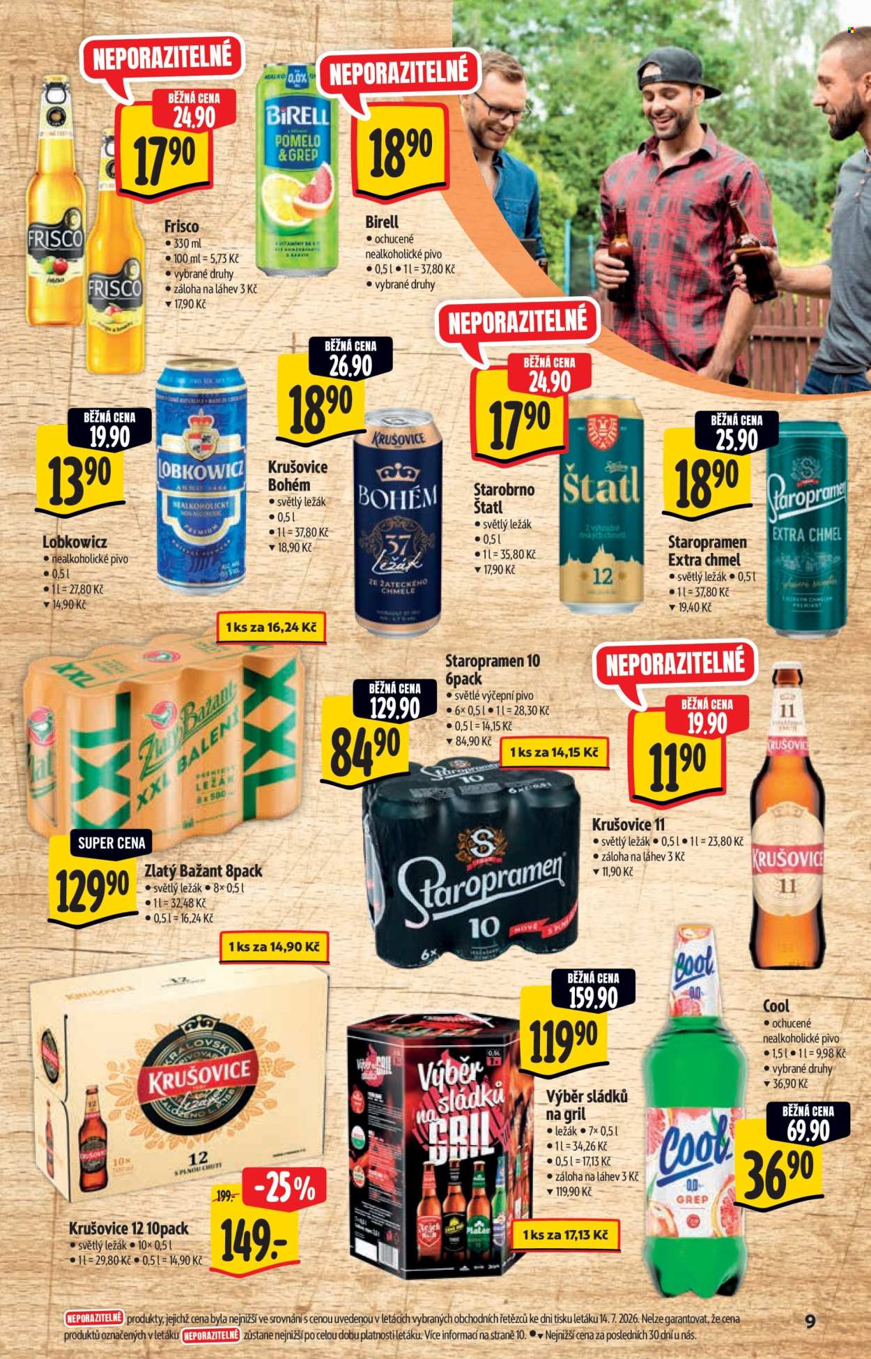 Leták Albert Hypermarket - 22.7.2026 - 4.8.2026. Strana 9