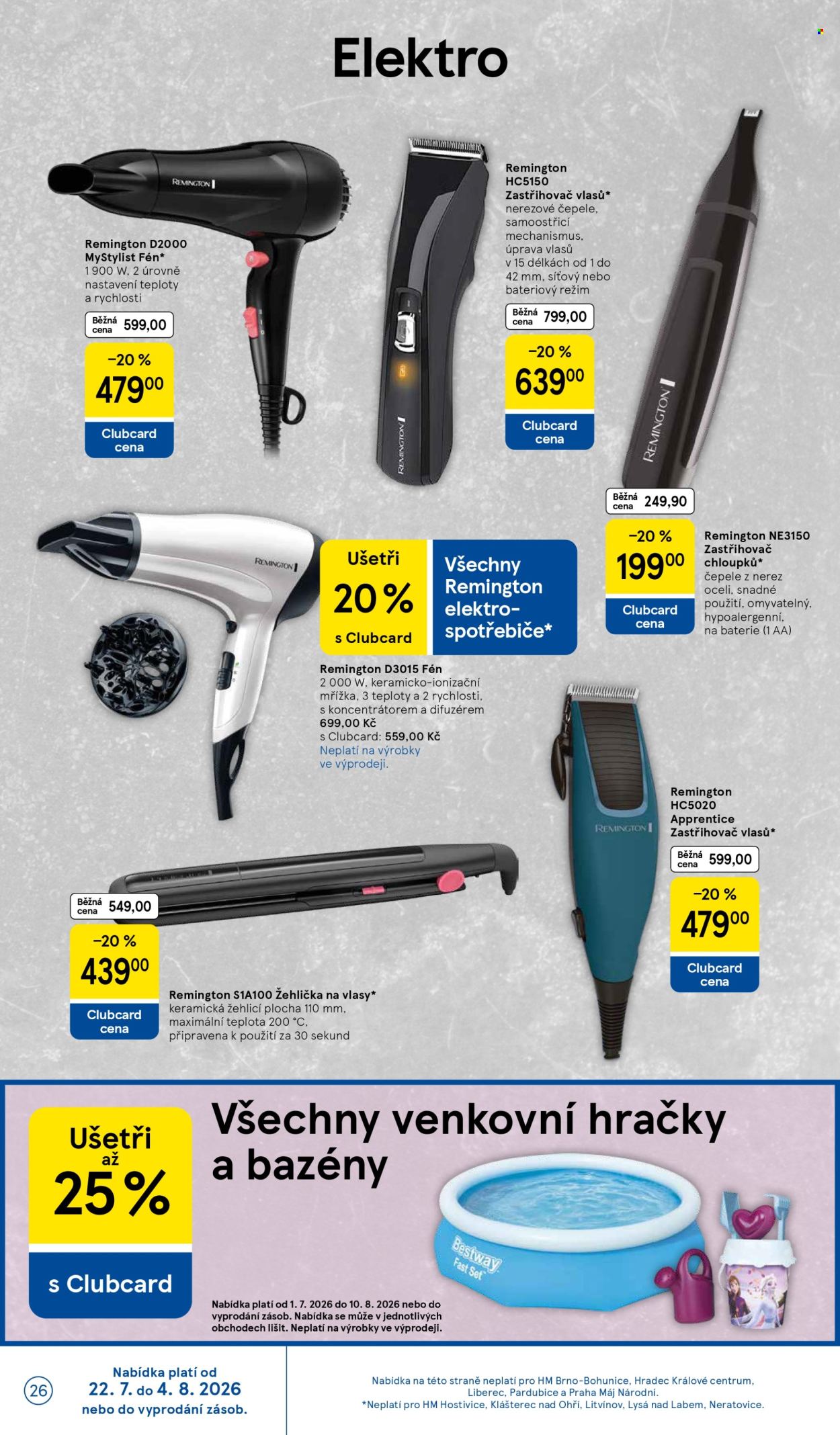 Leták TESCO - 22.7.2026 - 28.7.2026. Strana 26